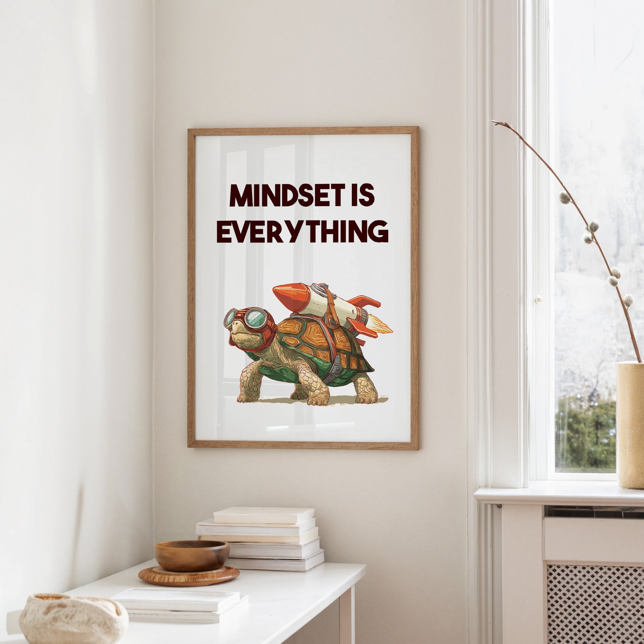 Mindset Is Everything Turtle