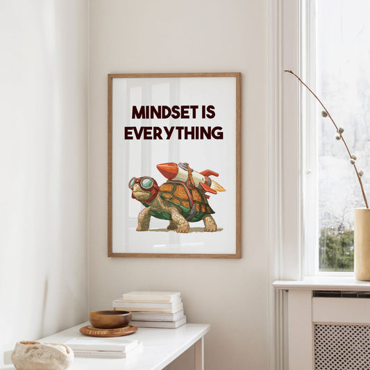 Mindset Is Everything Turtle