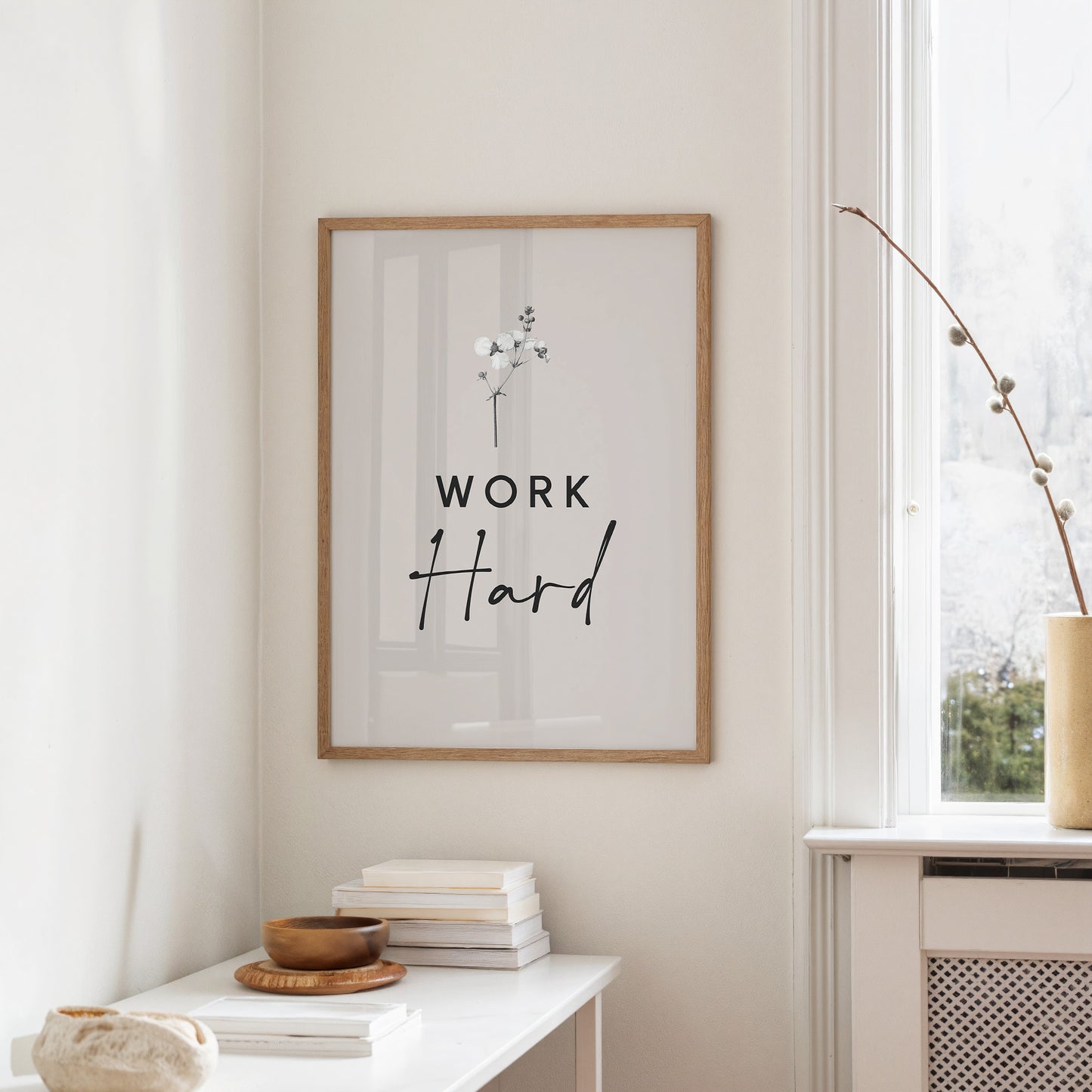 Work Hard Minimal Bloom
