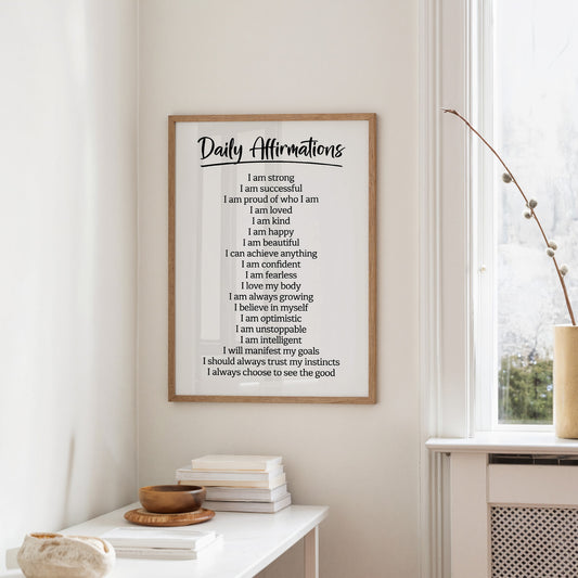 Daily Affirmations For Positive Living