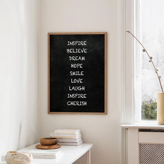 Inspire Believe Dream Hope