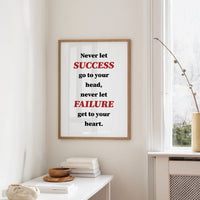 Success And Failure Balance