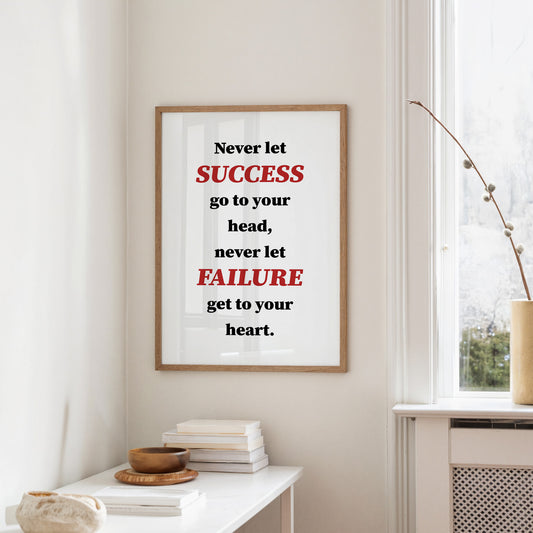 Success And Failure Balance