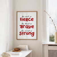 Her Soul Fierce Heart Brave