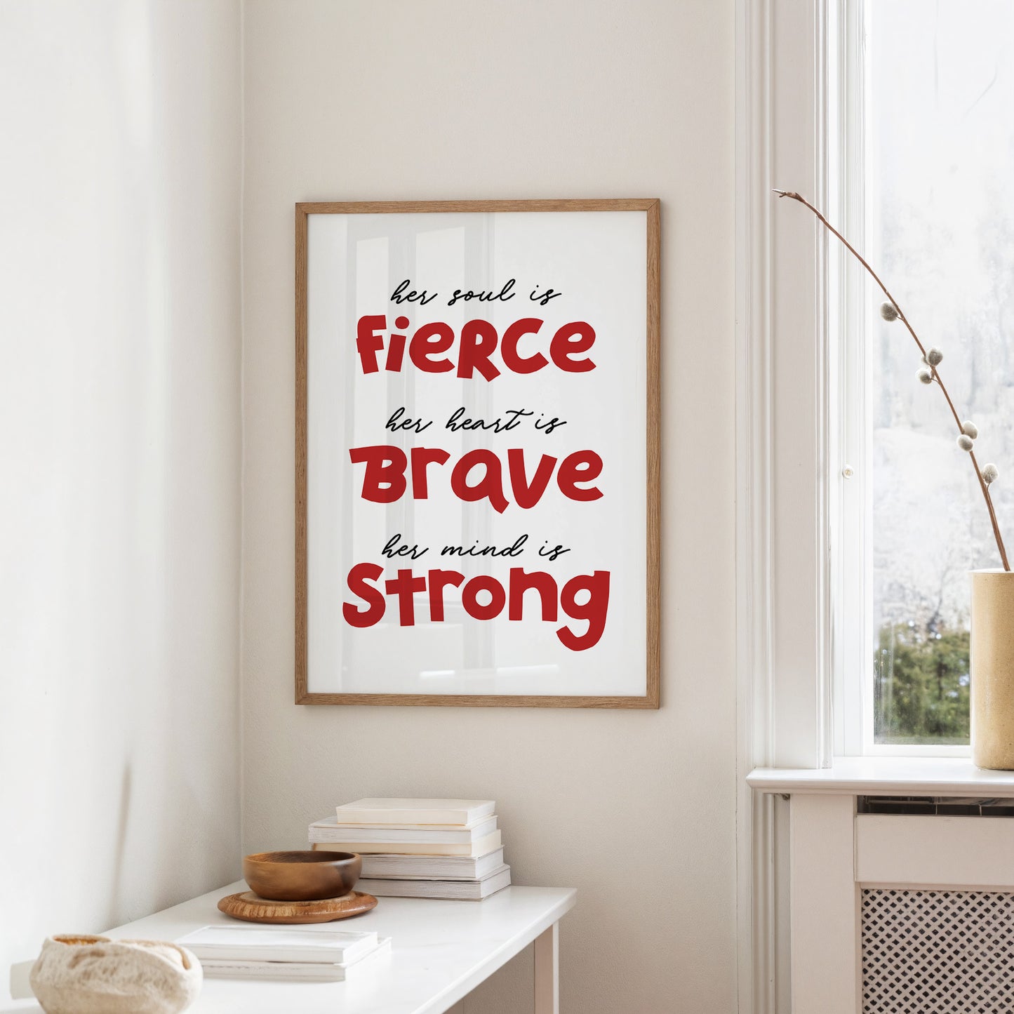 Her Soul Fierce Heart Brave