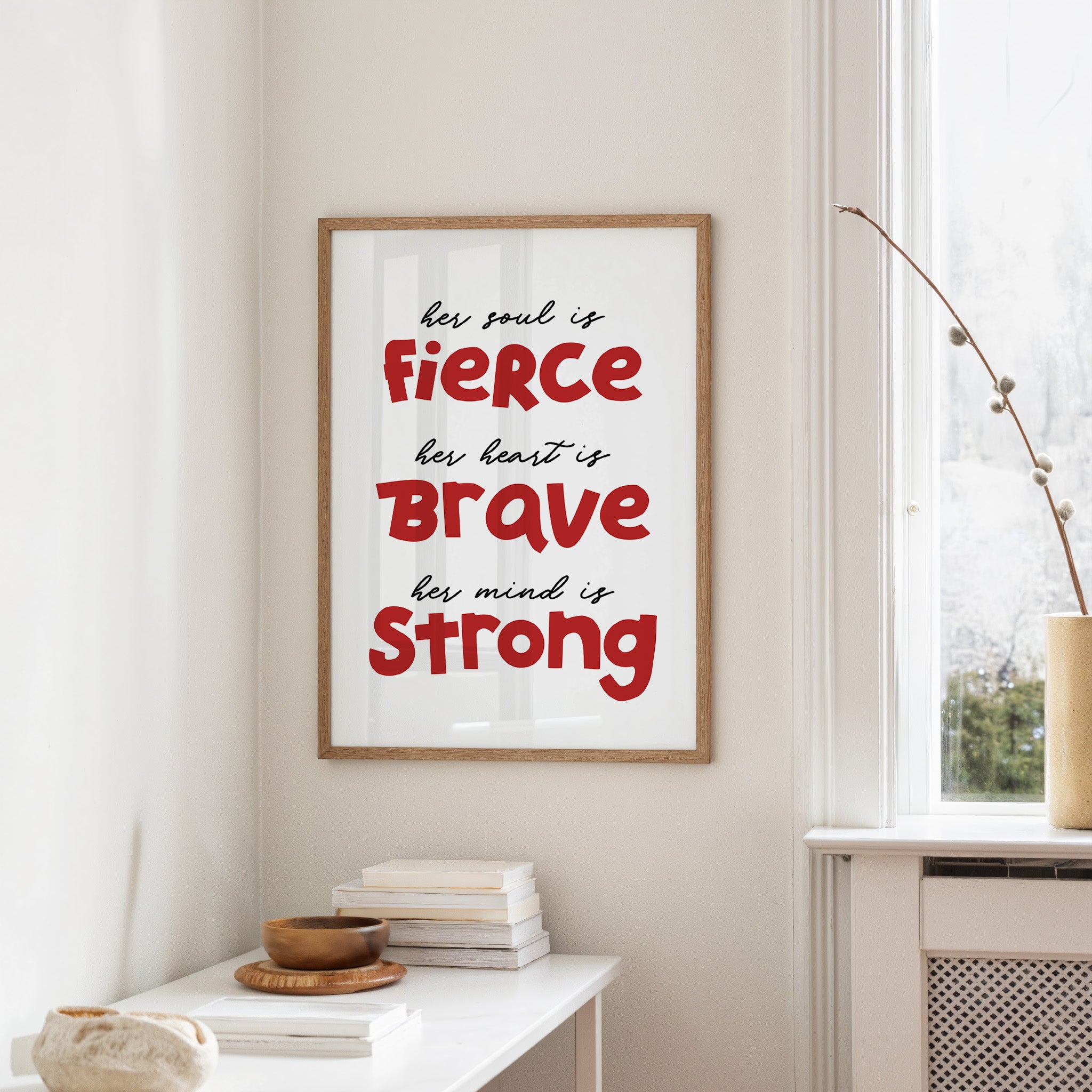 Her Soul Fierce Heart Brave