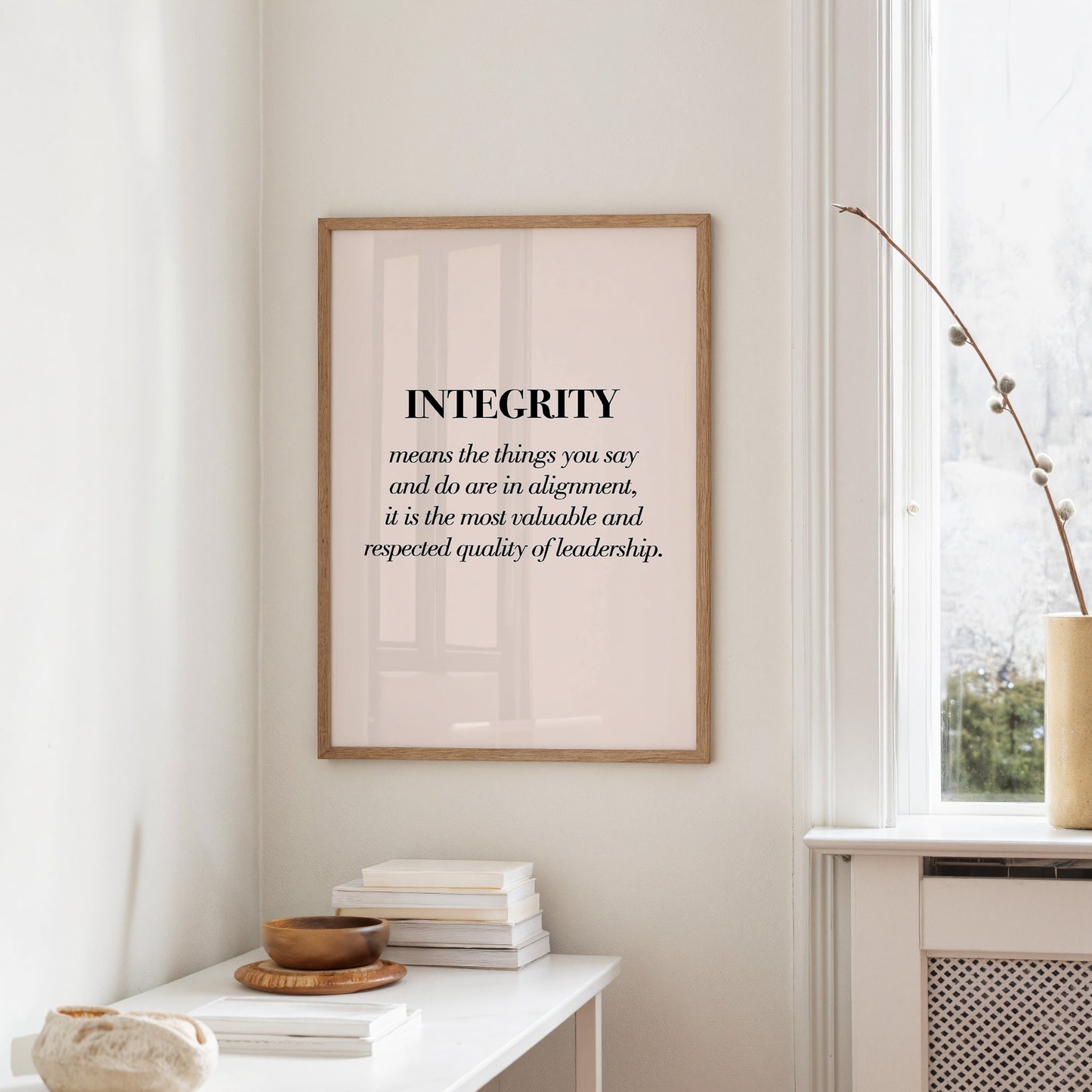 Integrity Alignment Leadership Quote