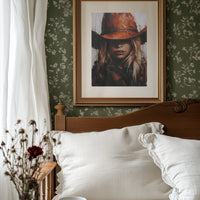 Blonde Under the Copper Brim