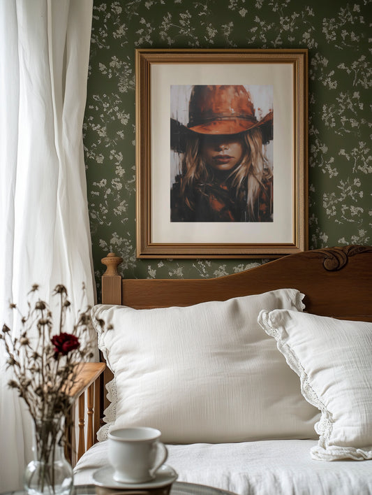 Blonde Under the Copper Brim
