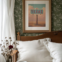 Somewhere the Road Turns Texan