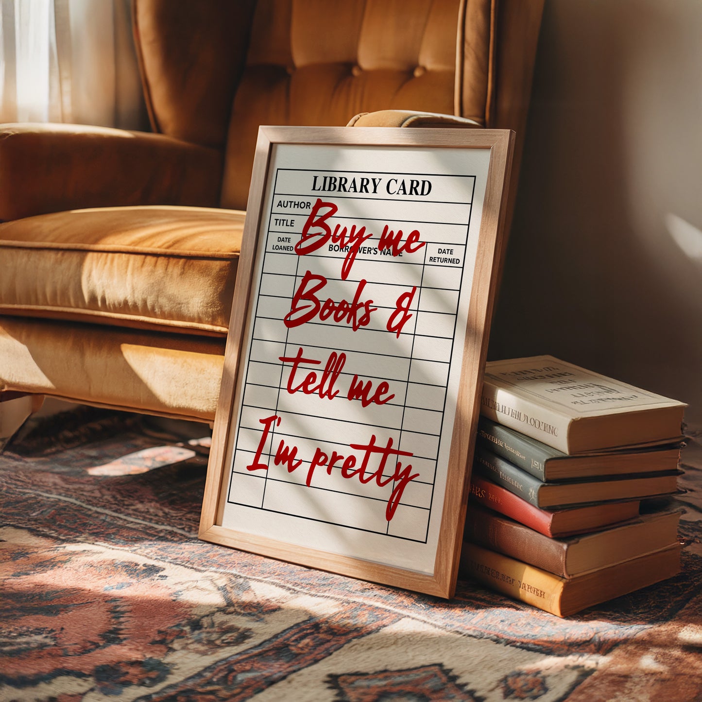 Buy Me Books and Tell Me I'm Pretty