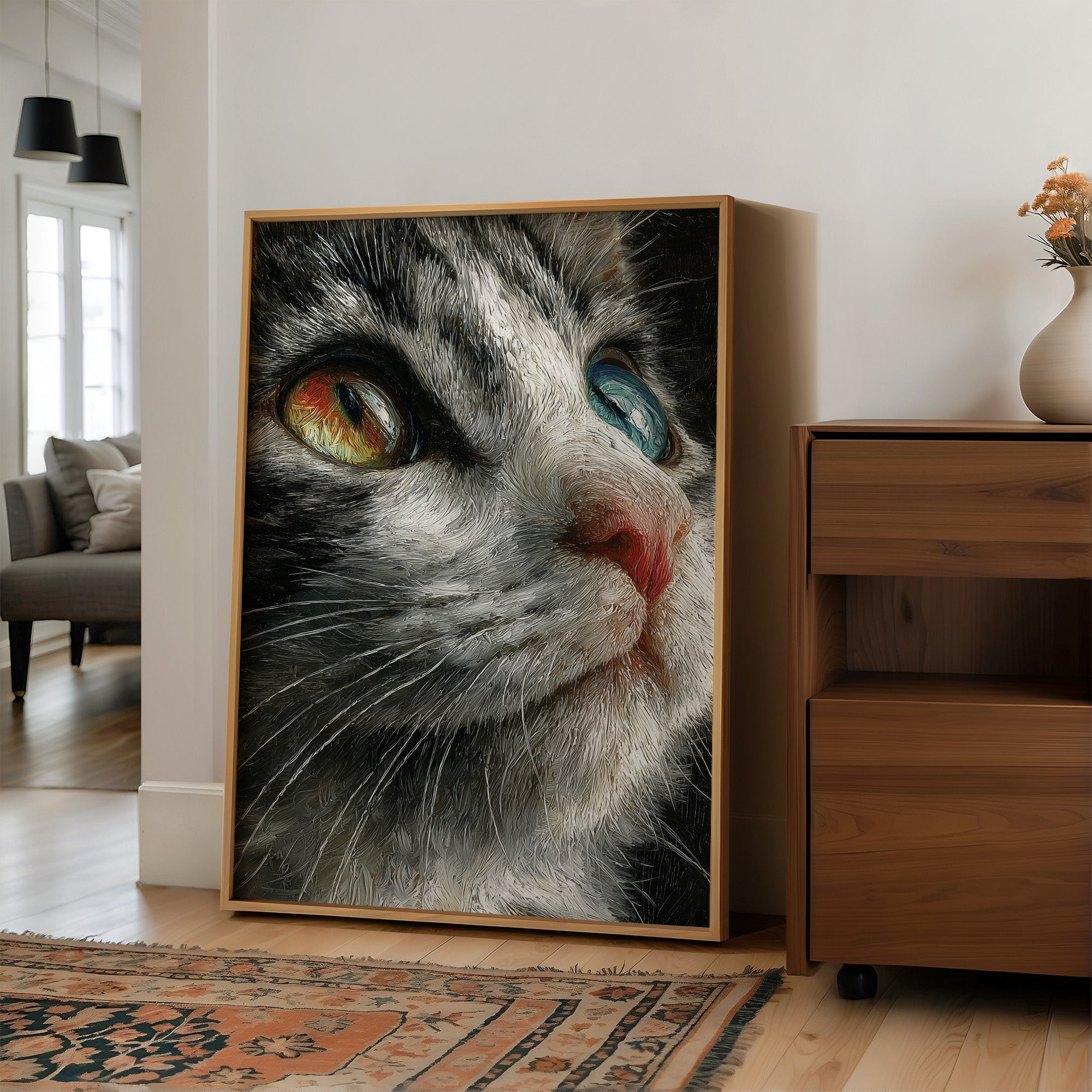 Two Eyes, Two Worlds, One Stare