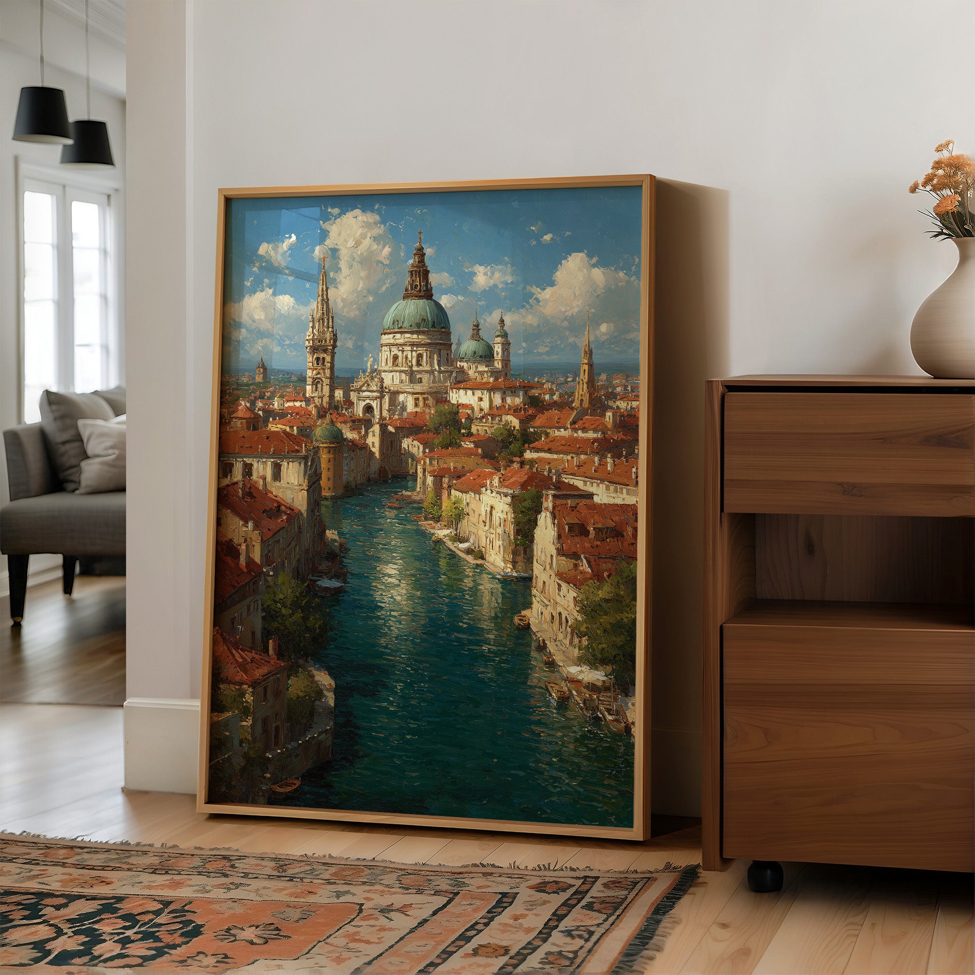 Venice on a Cloudless Afternoon