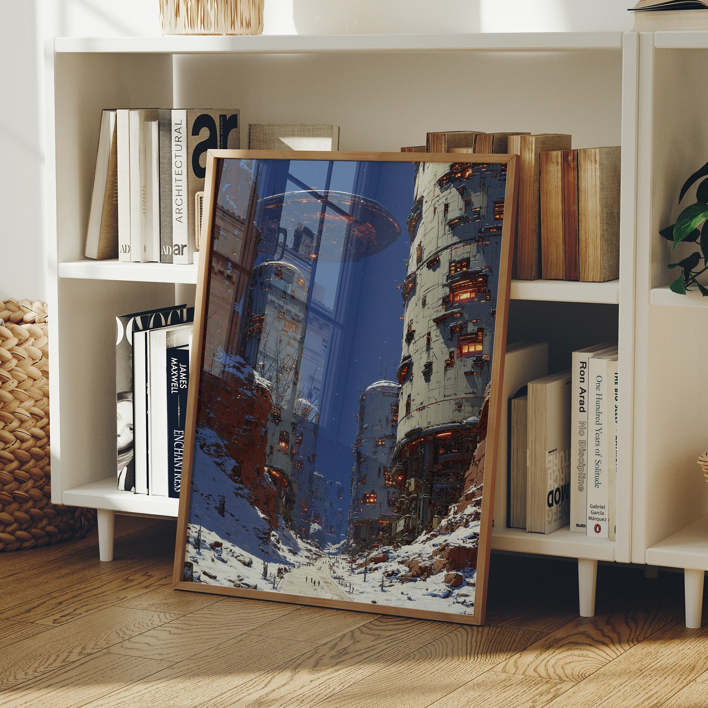 Winter on an Unmapped World