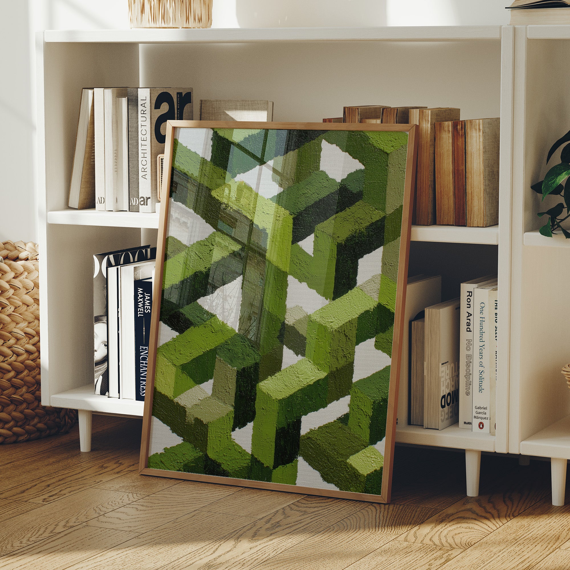 The Grid Thinks in Green