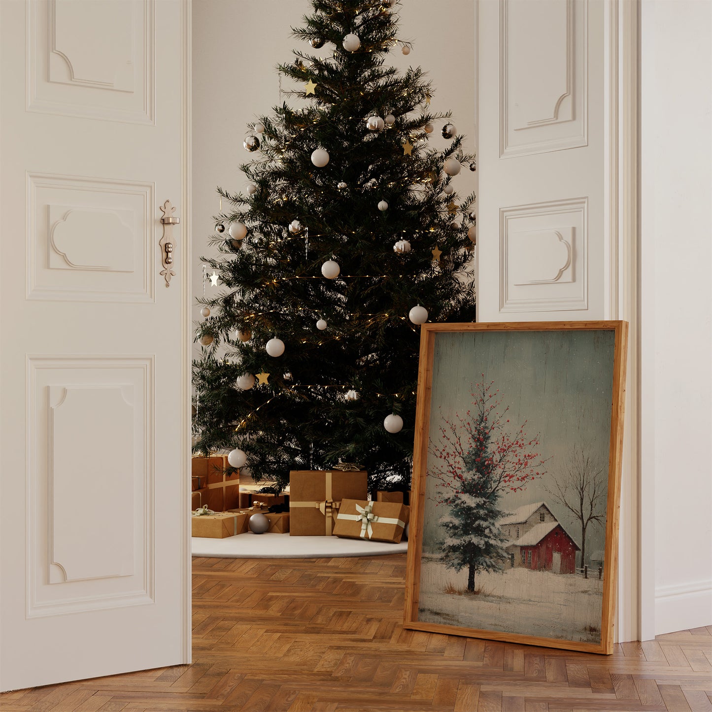 The Farm Kept Christmas Quietly
