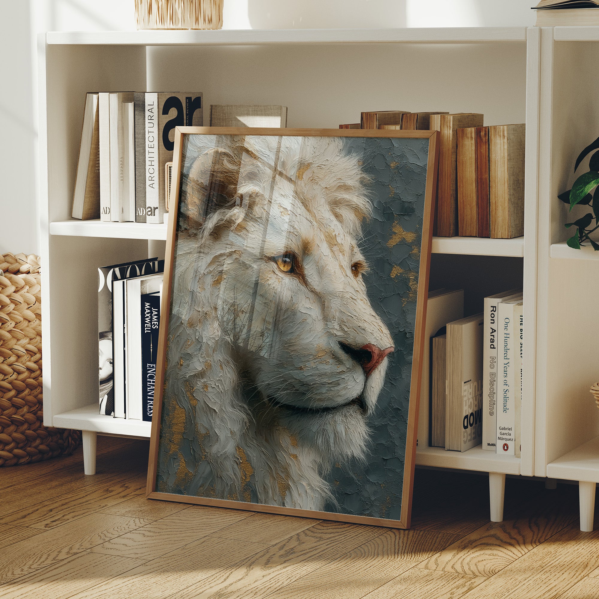 The White Lion Considers the Distance