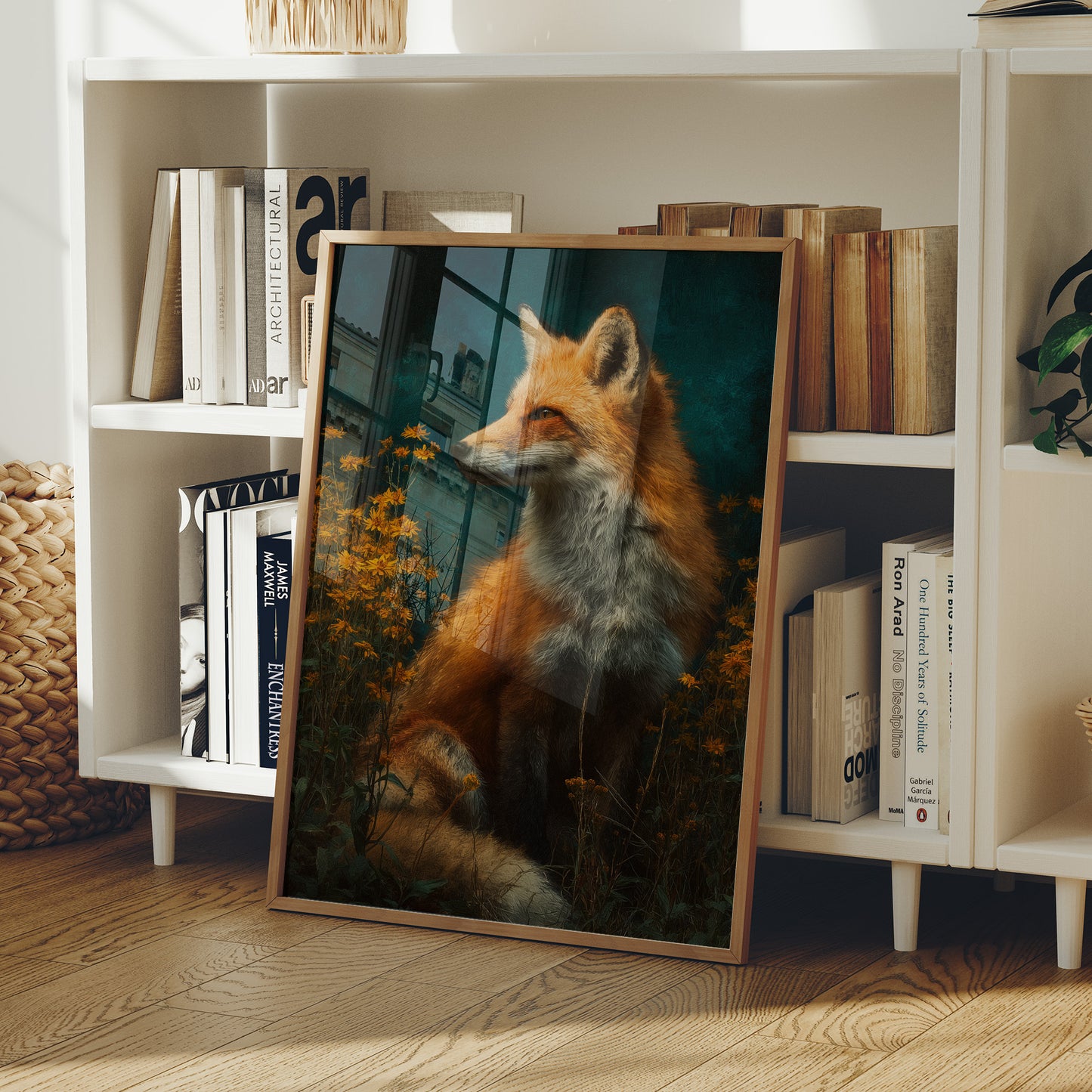 The Fox Who Watched the Field Turn Gold