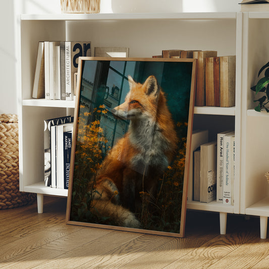 The Fox Who Watched the Field Turn Gold