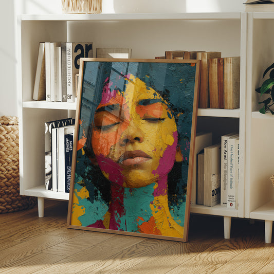 She Contained Multitudes in Color