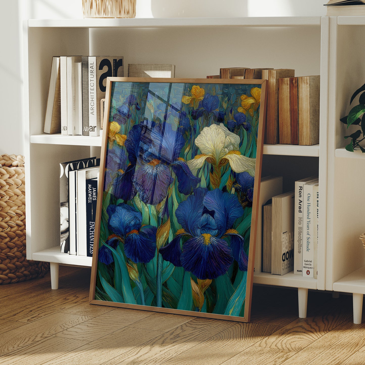 Irises in Van Gogh's Garden