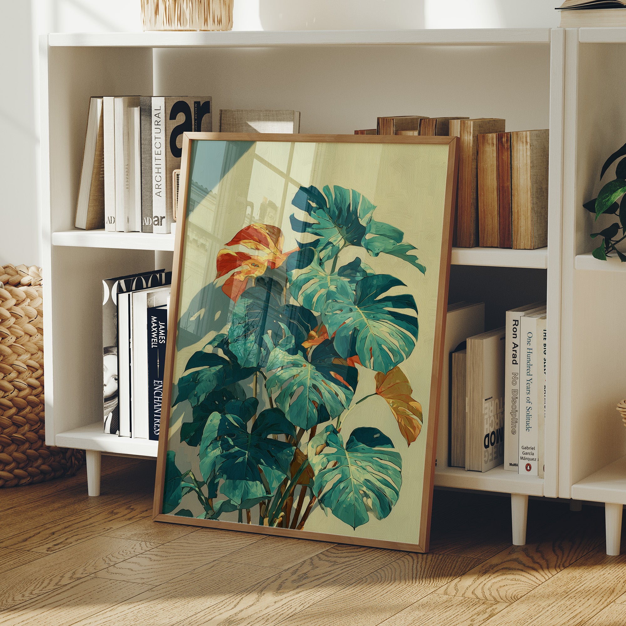 Monstera in Afternoon Light
