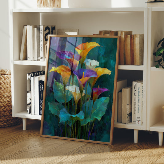 Calla Lilies in Full Color