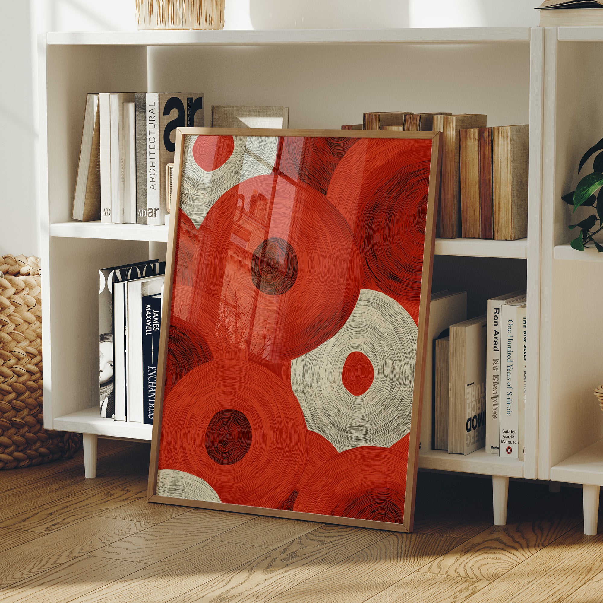 Circles Within Circles, Red