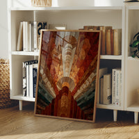 Deco Sunburst in Walnut
