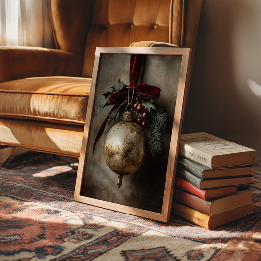 Antique Gold, Velvet Bow