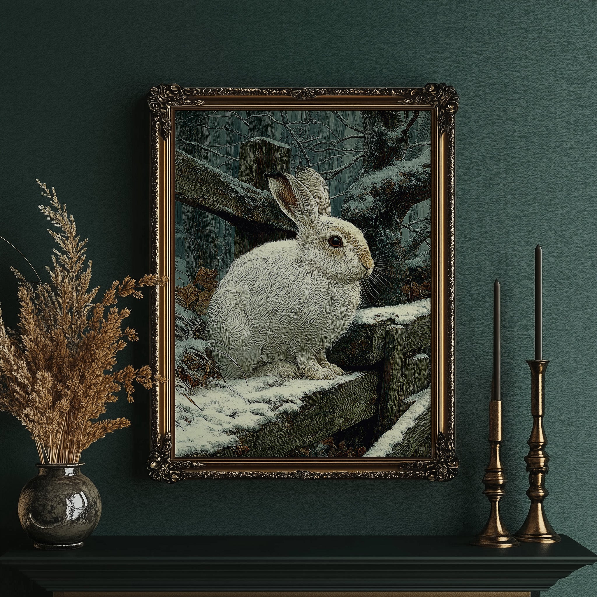 Snowshoe Hare at Dusk