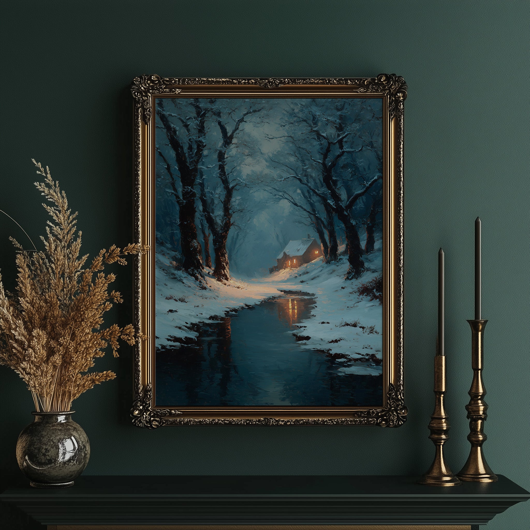 The Lantern in the Woods