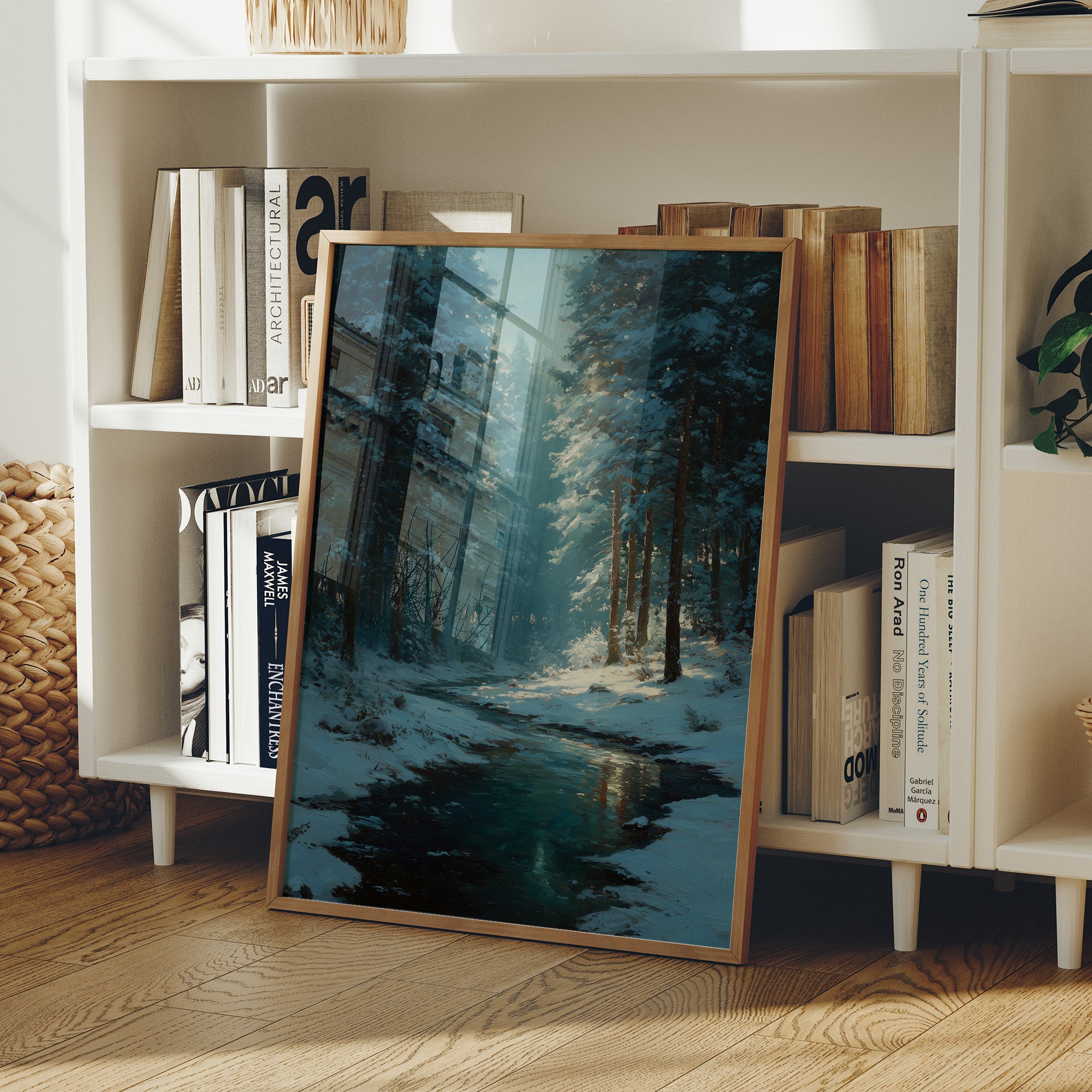 Light Through the Snowbound Pines