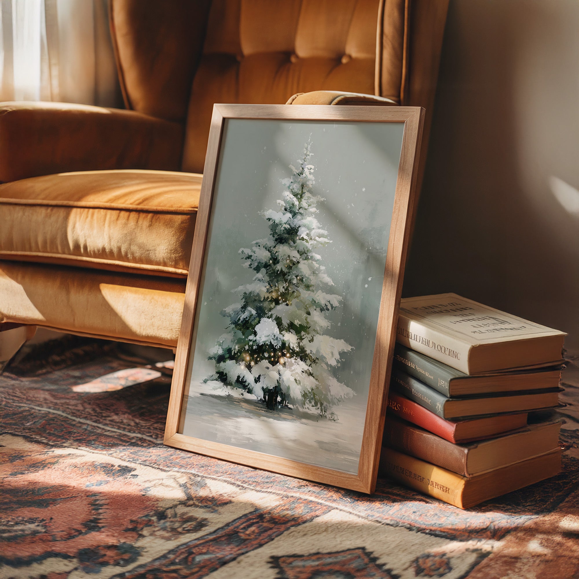 Snow-Draped and Glowing