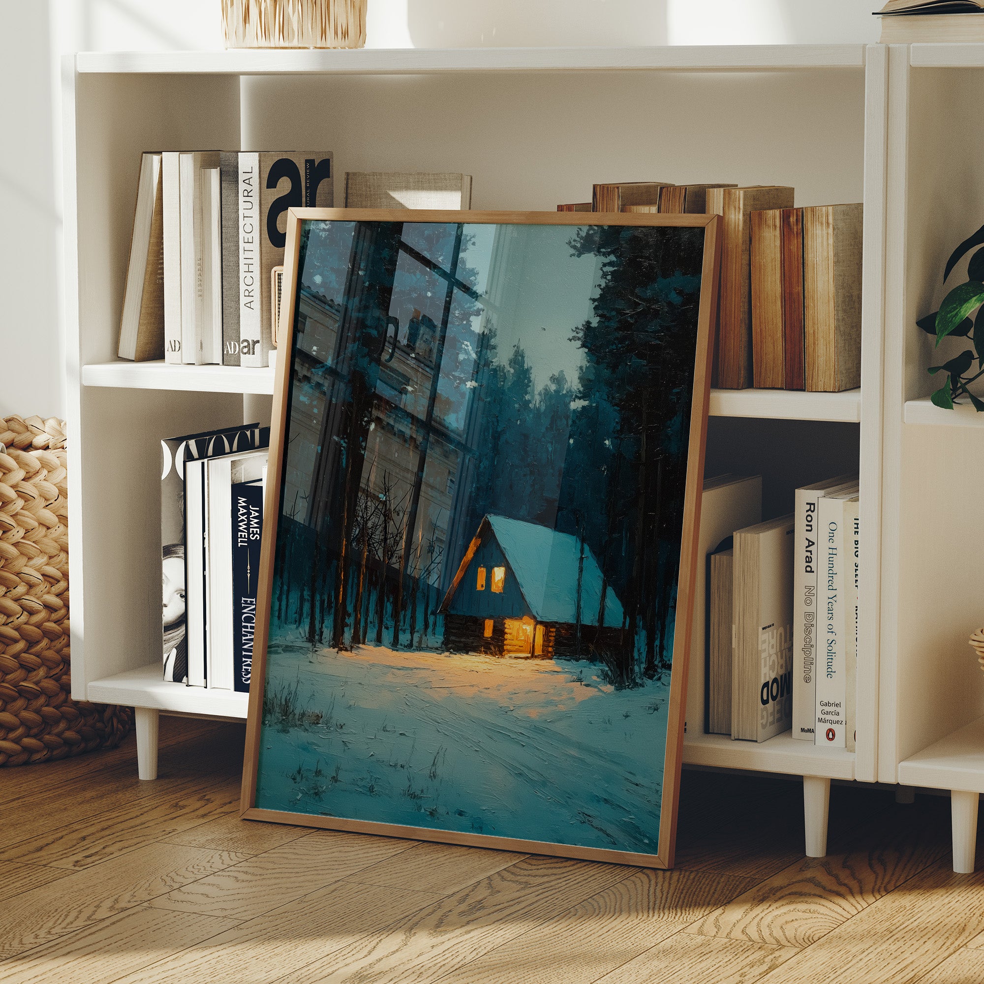 The A-Frame at Dusk