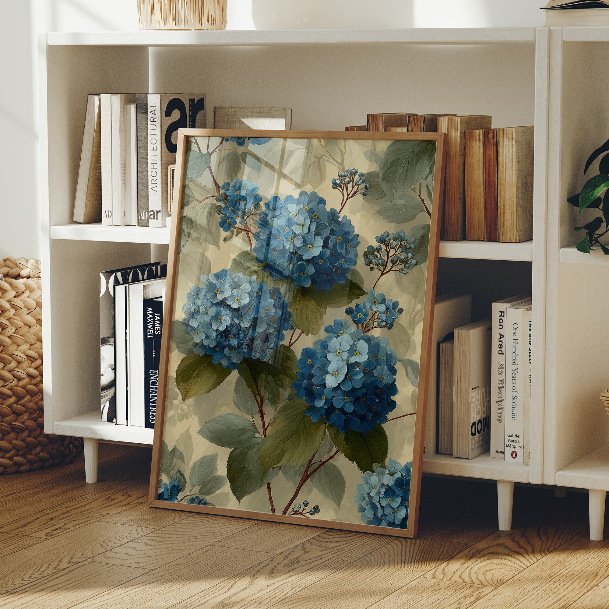 Hydrangeas in Full Bloom