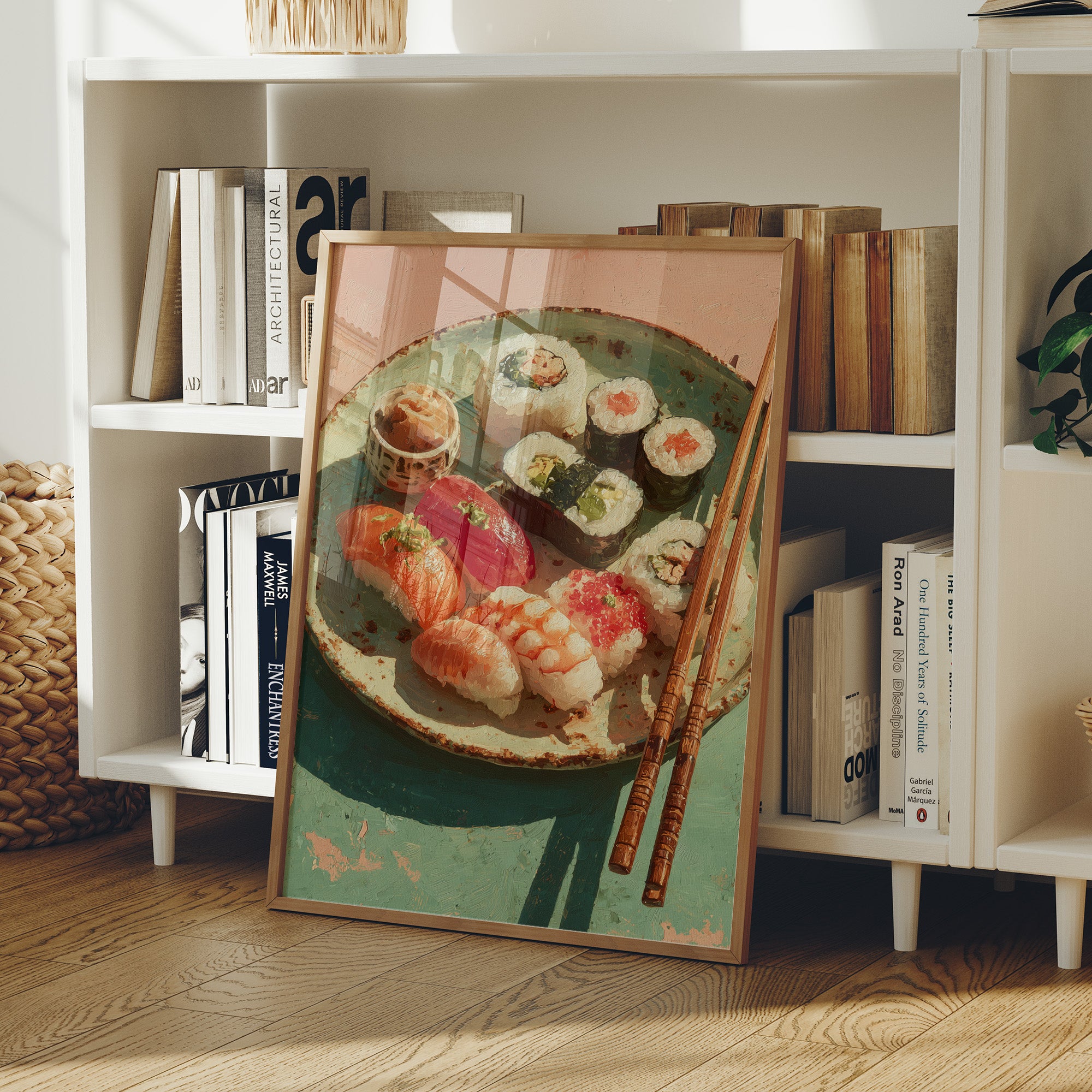 Sushi in Golden Light