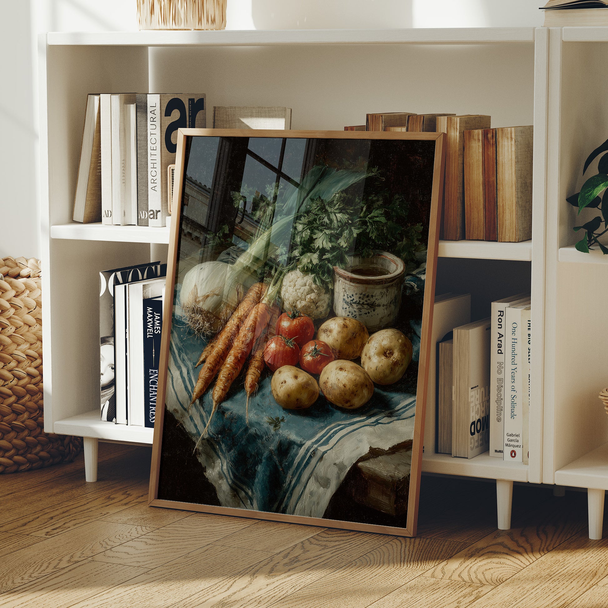 Harvest on Linen Cloth
