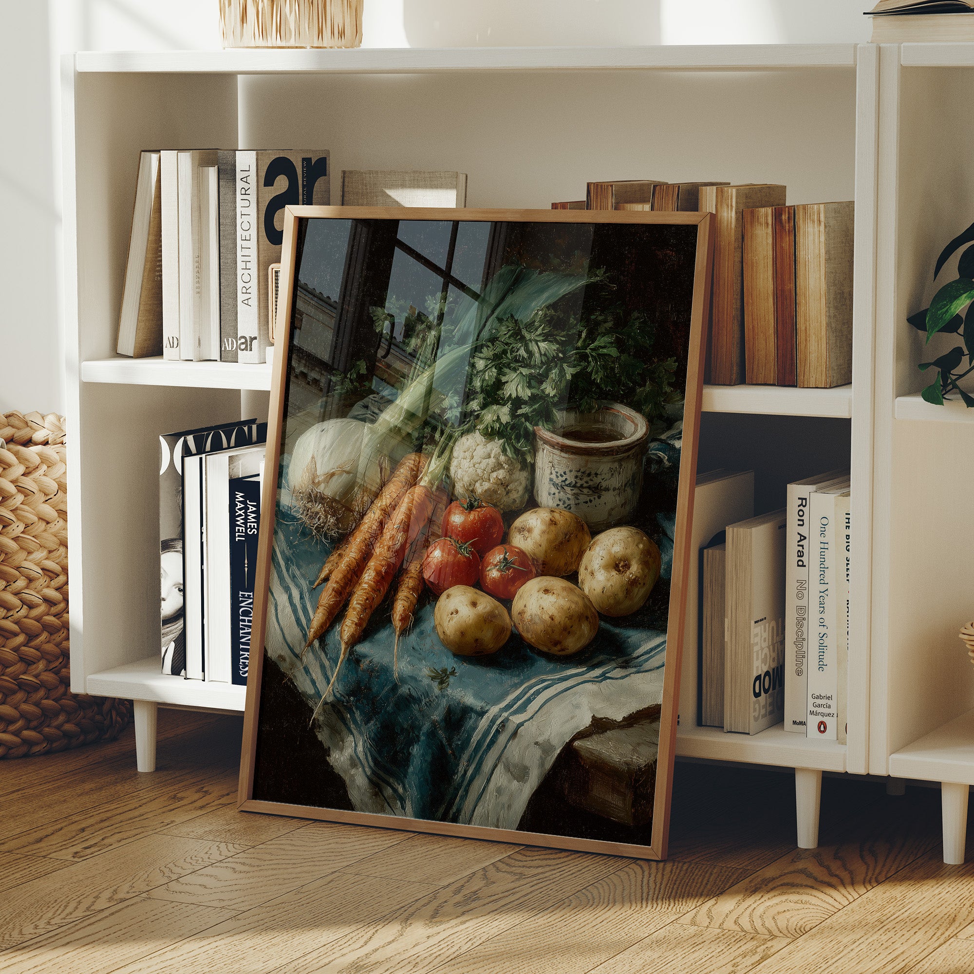 Harvest on Linen Cloth
