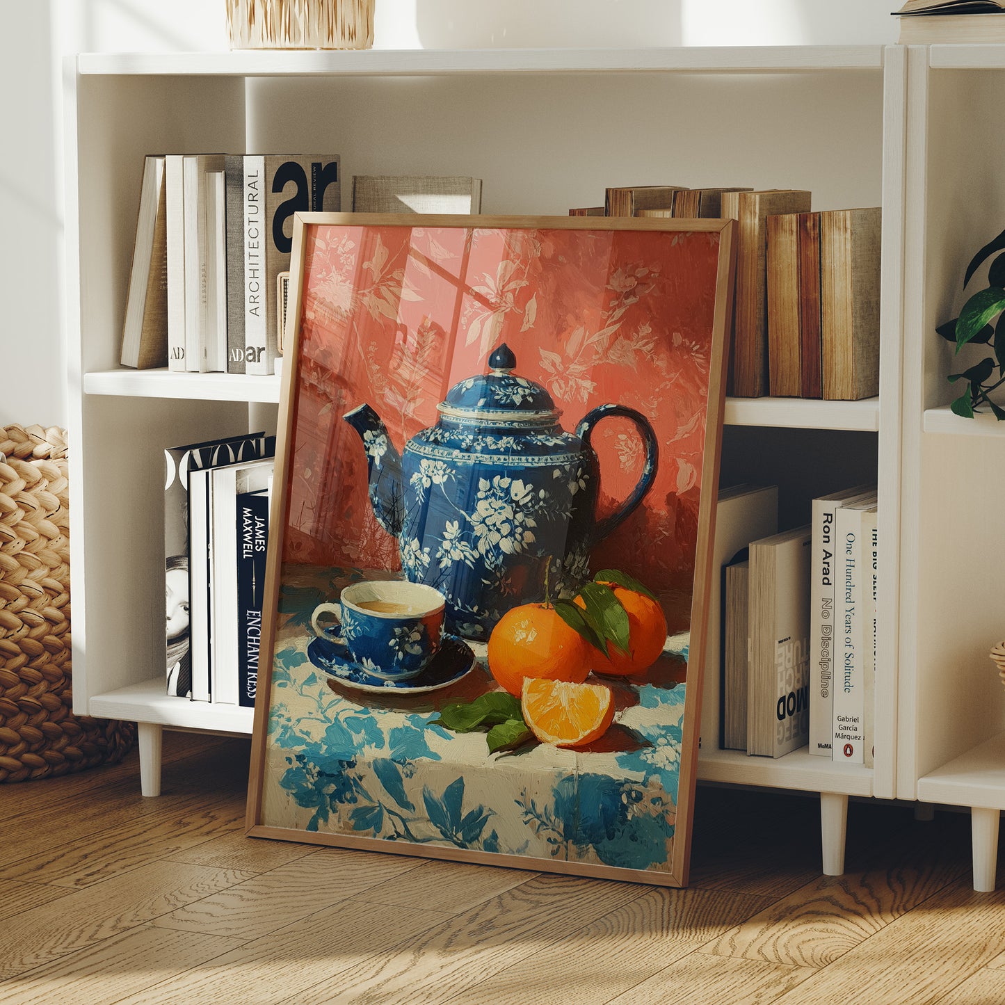 Blue China and Clementines