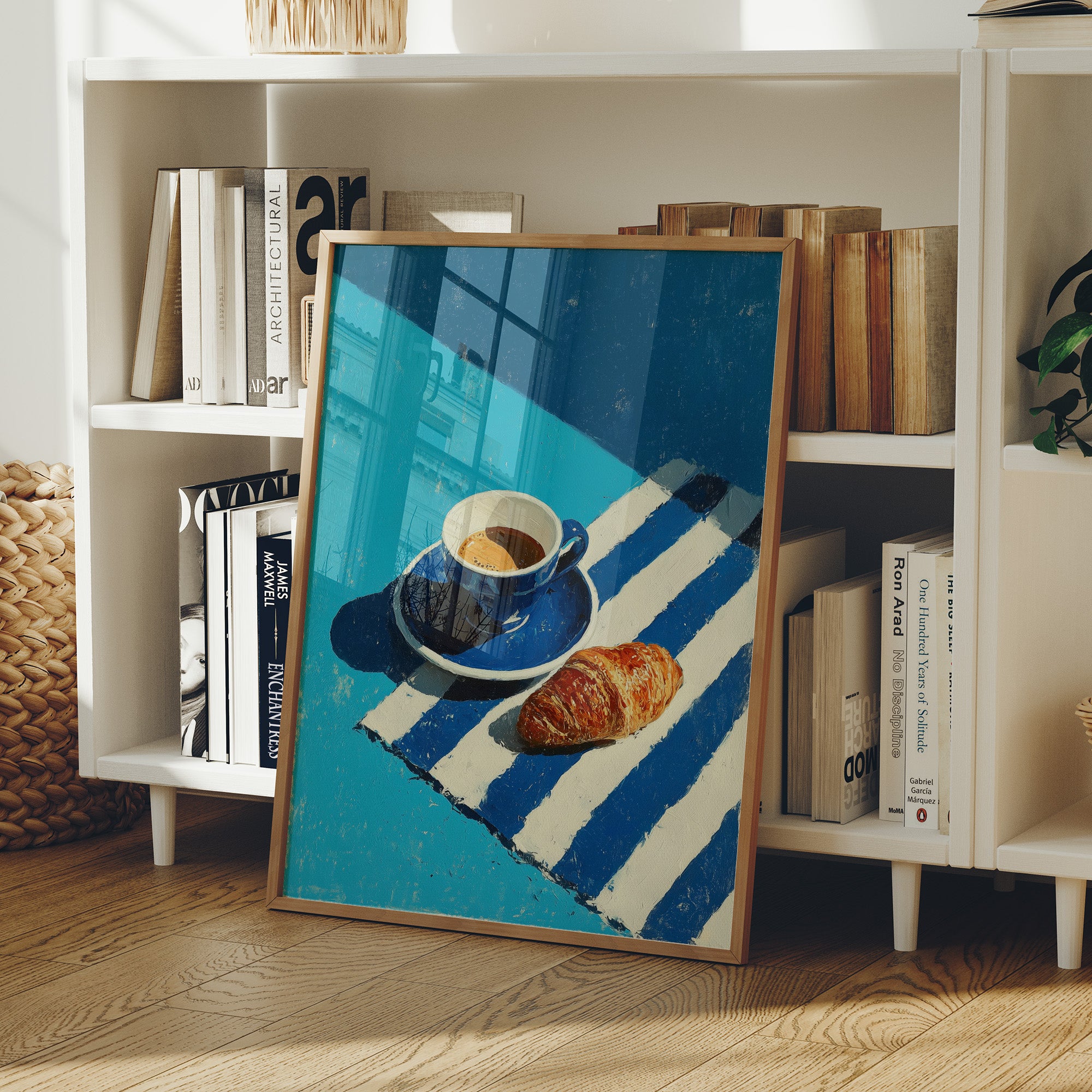 Espresso and Stripes