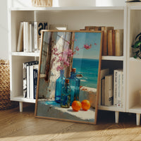 Blue Glass by the Sea
