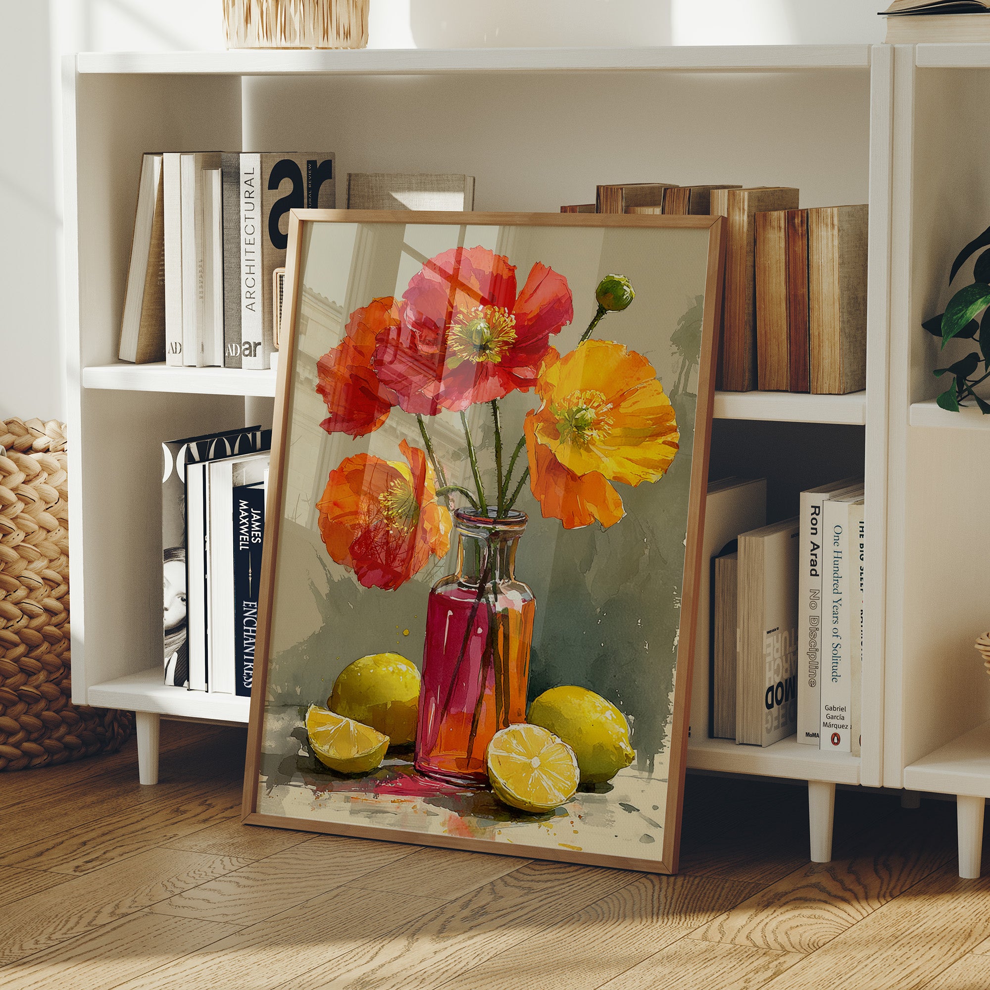 Poppies Beside the Lemons