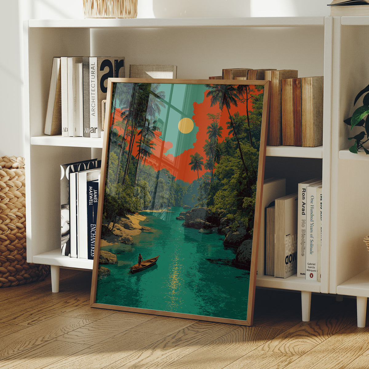 Palms Along the Turquoise Bend