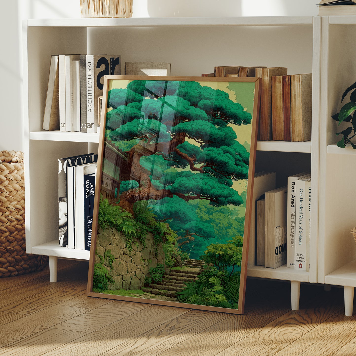 Steps Beneath the Old Pine