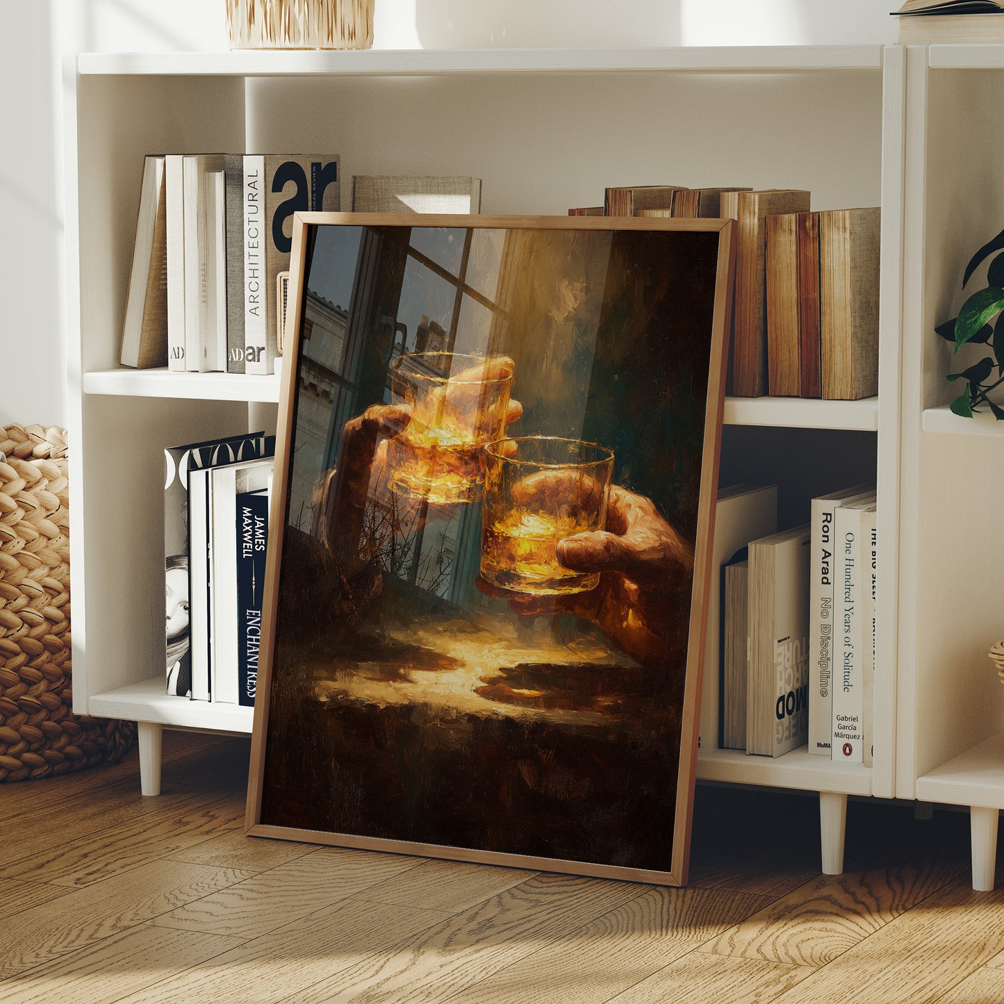 A Toast in Golden Light