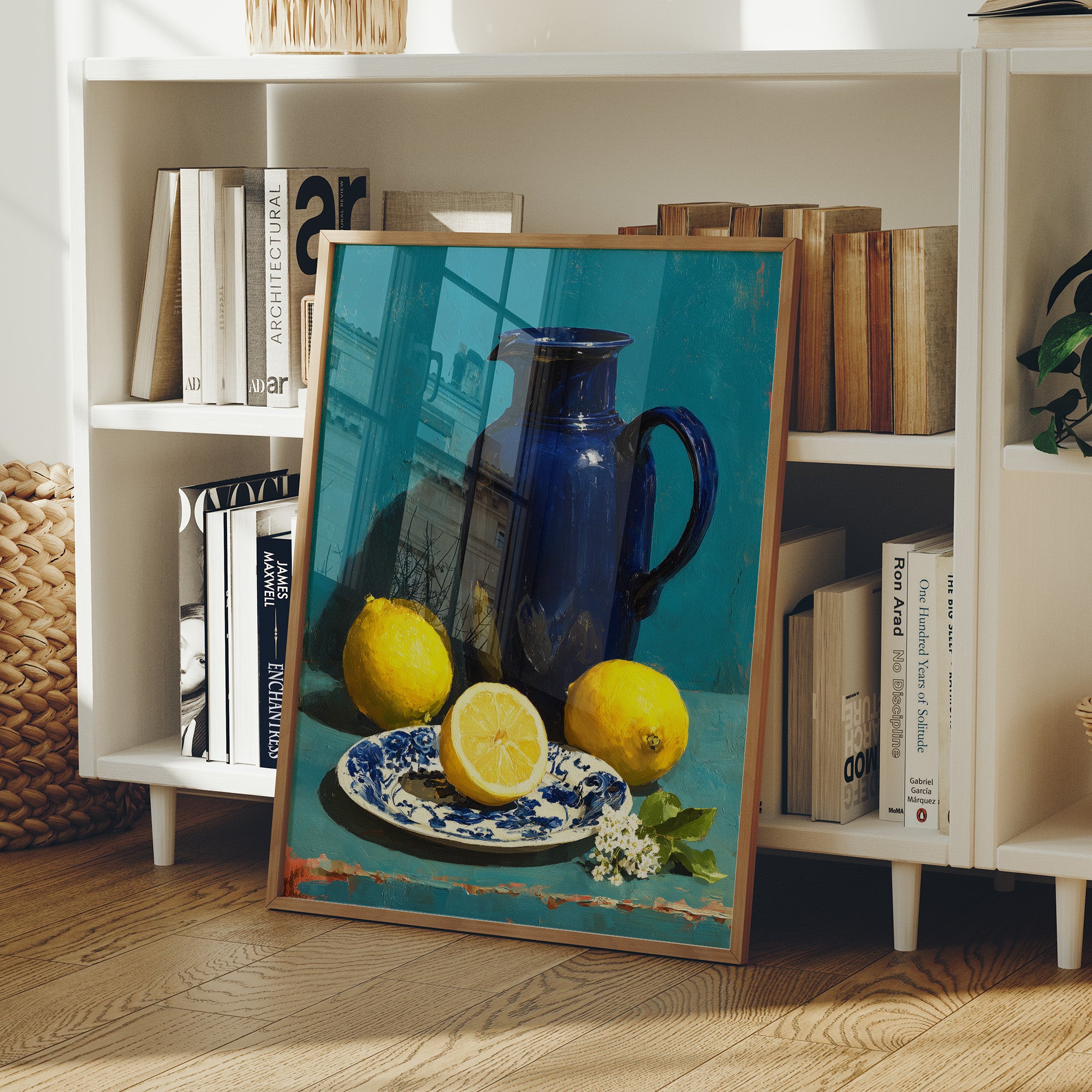 Lemons and the Cobalt Pitcher