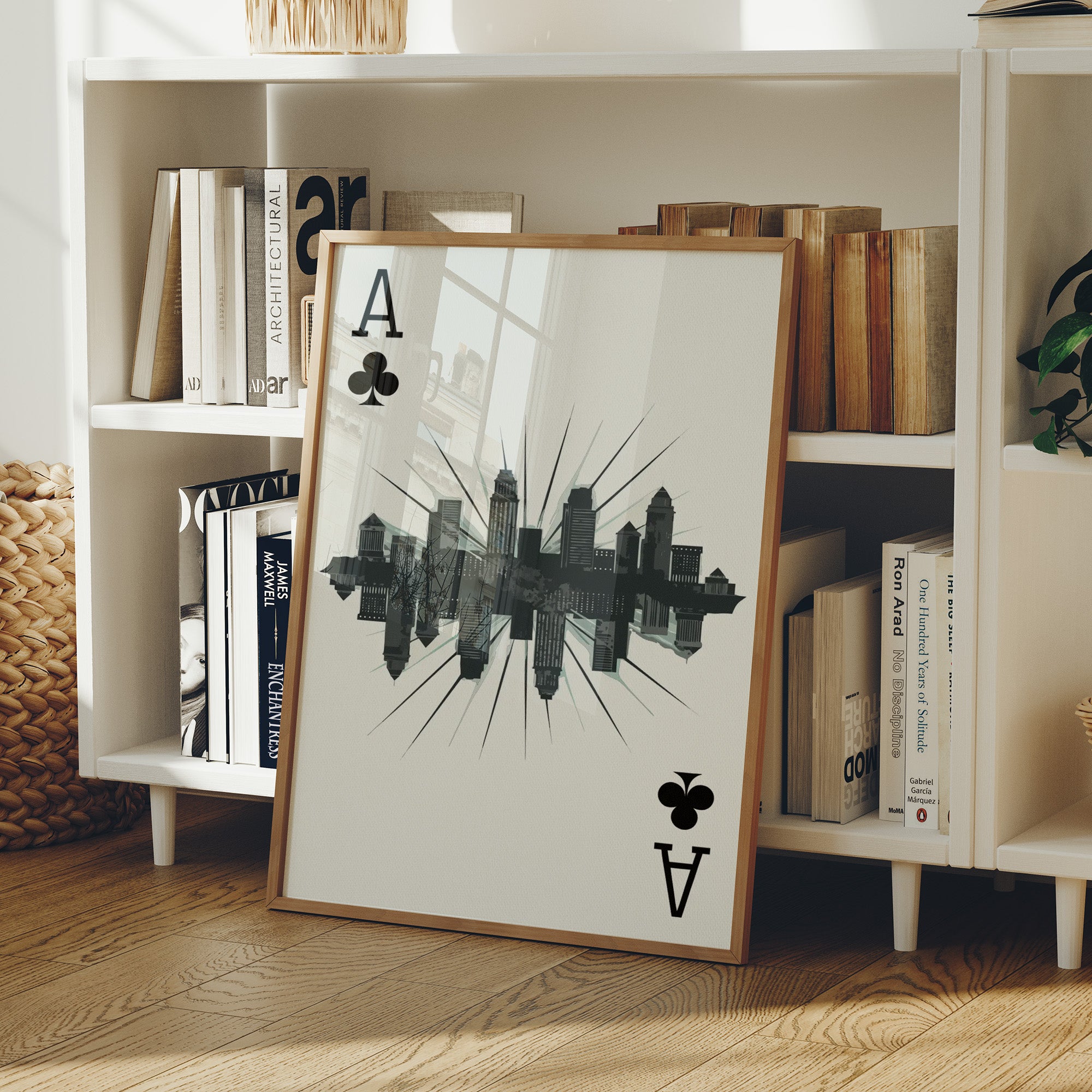 Skyline of Spades and Steel