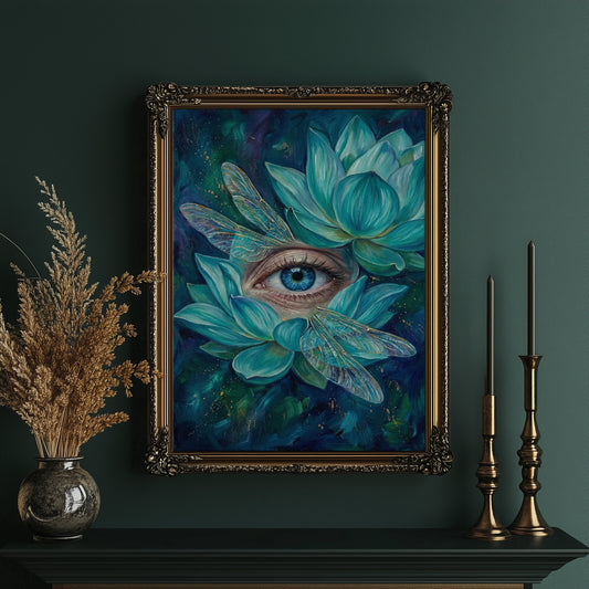 The Lotus Never Blinks