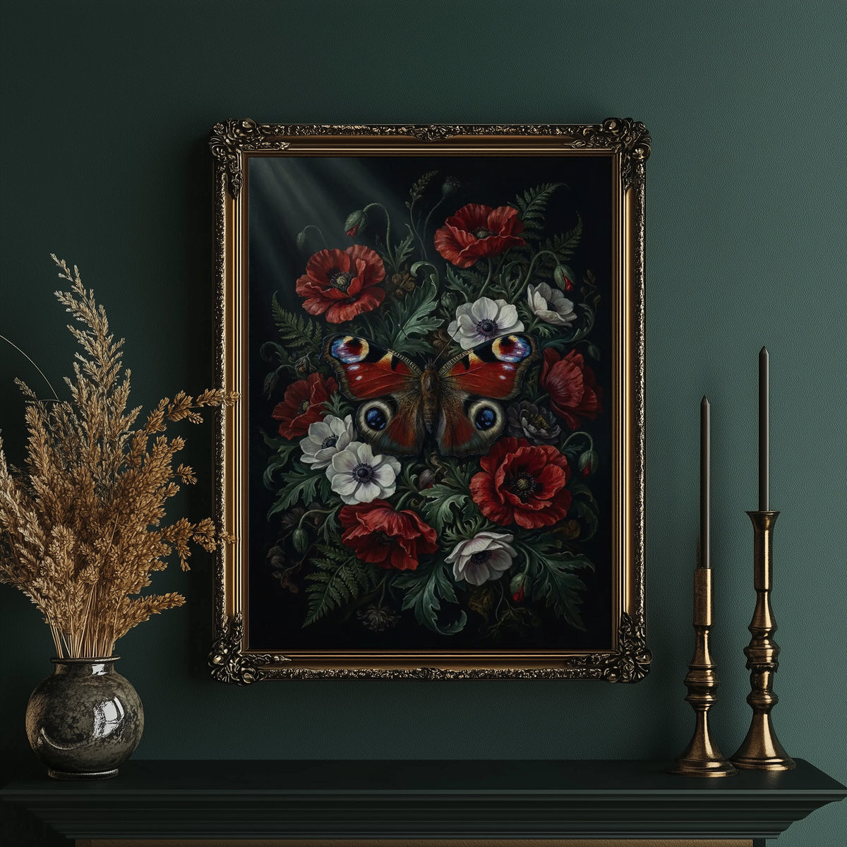 Eyes Among the Poppies